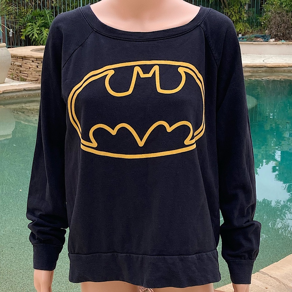 Batman Sweatshirt Black Crewneck